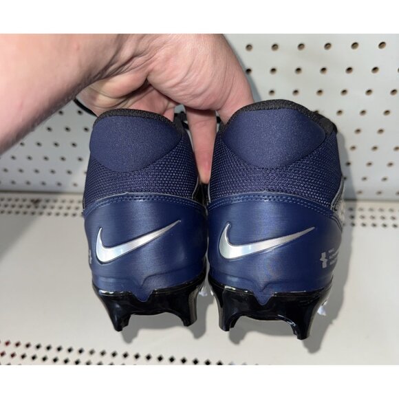 Nike Alpha Menace 4 Pro Mens Football Cleats Size 14 Navy Blue White FD7037-401 - Picture 3 of 8